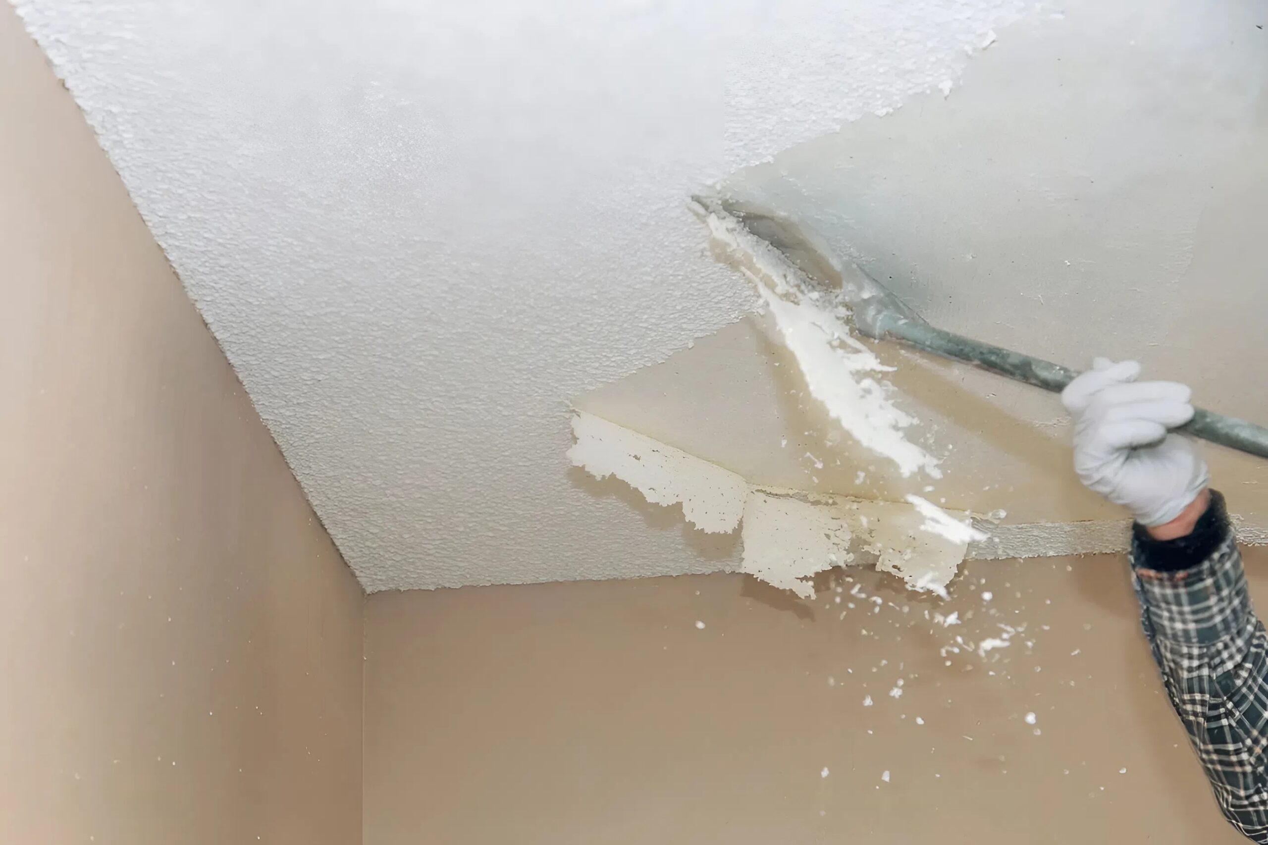 Popcorn Ceiling Removal in Wichita, KS
