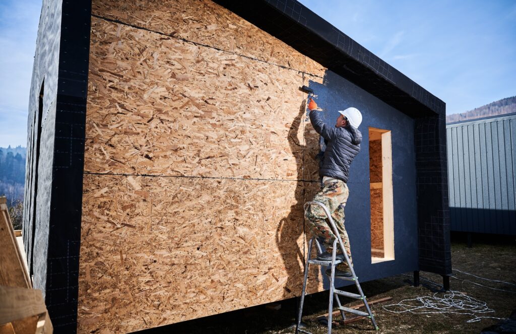 The exterior of a nicely painted house, demonstrating professional exterior painting.