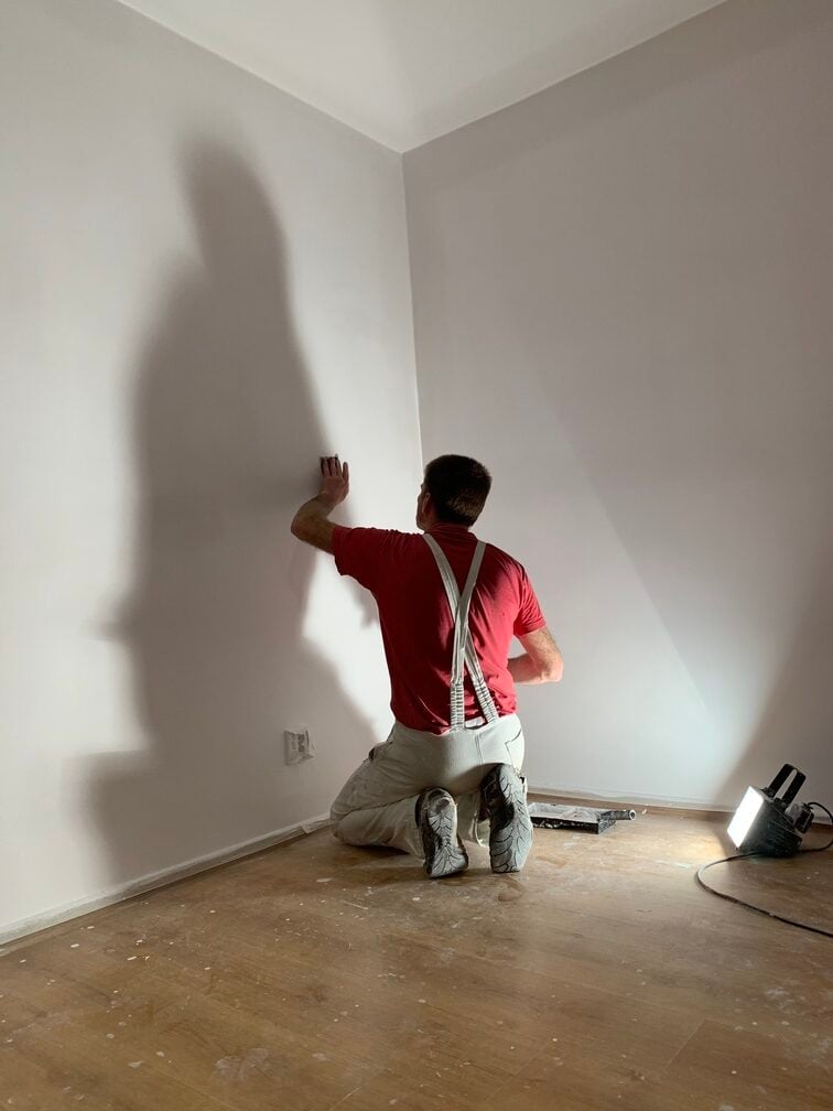 A Newton KS interior painter.  